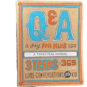 Q&A a Day for Kids: A Three-Year Journal by Betsy Franco (English) Hardcover Boo